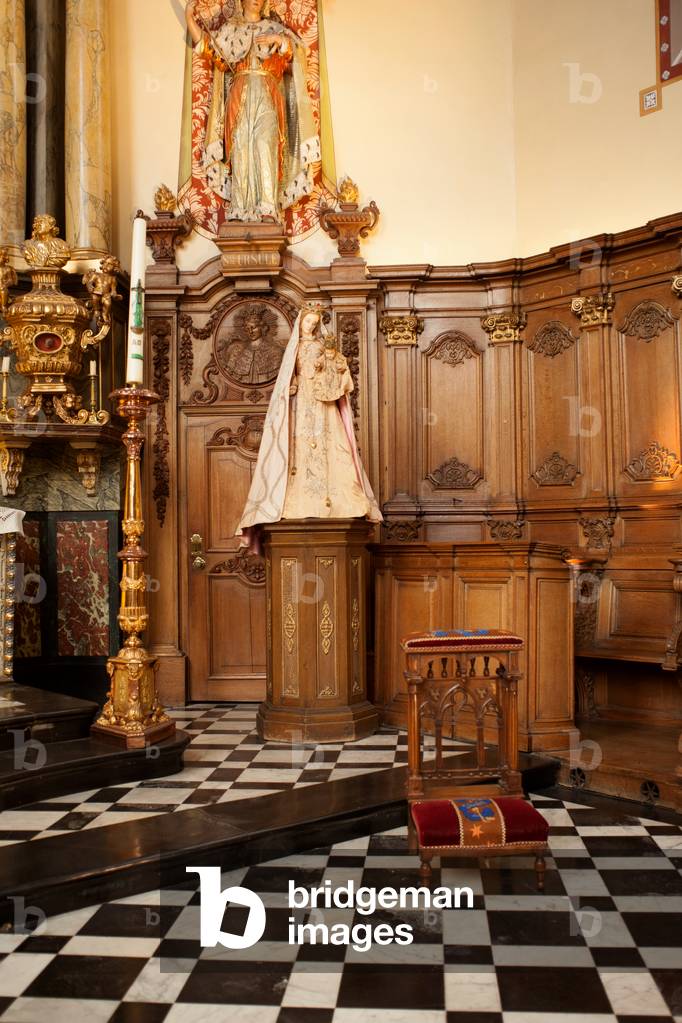 Chapel. Interior. Furniture.