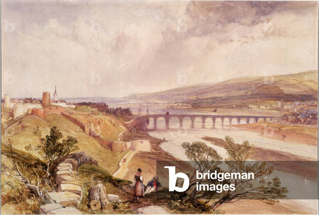 "Berwick su Tweed (senza carta tessuta)" di James Duffield Harding