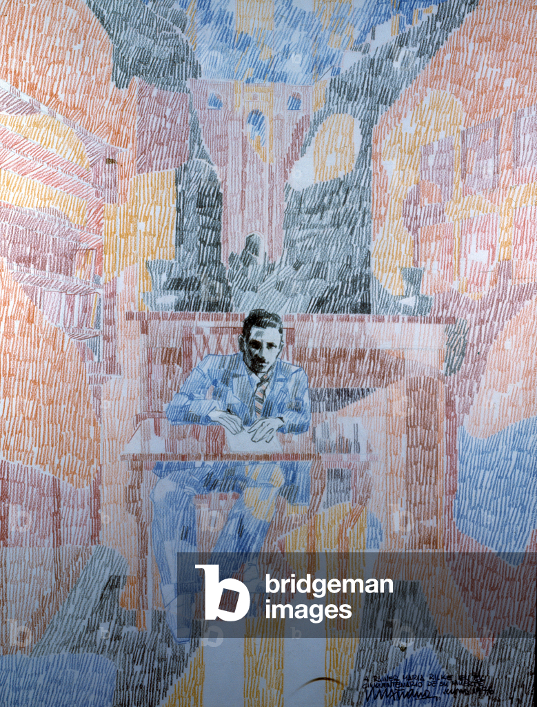 Bild von Zeichnung "Ranier Maria Rilke (Zeichnung)" von Eugenio Chicano
