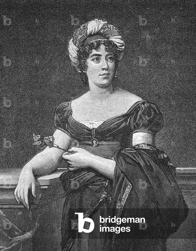 "Germaine de Stael" 1701, b/w