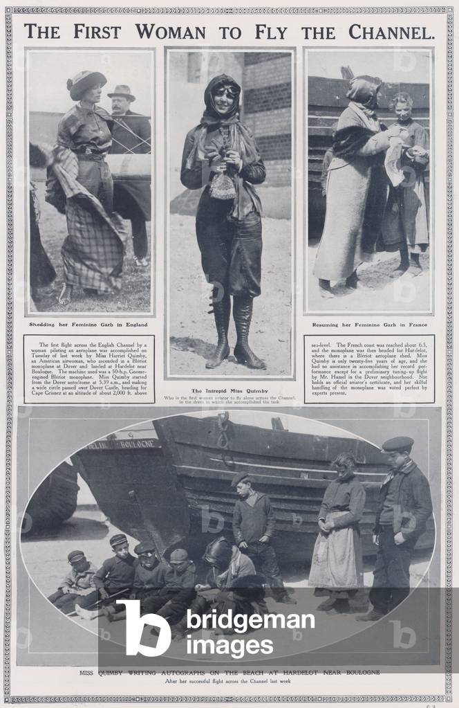 Immagine di Stampa "Miss Harriet Quimby" di English Photographer
