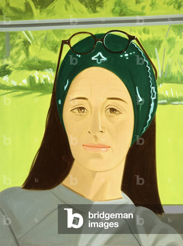 ada con occhiali 1977 (olio su tela)