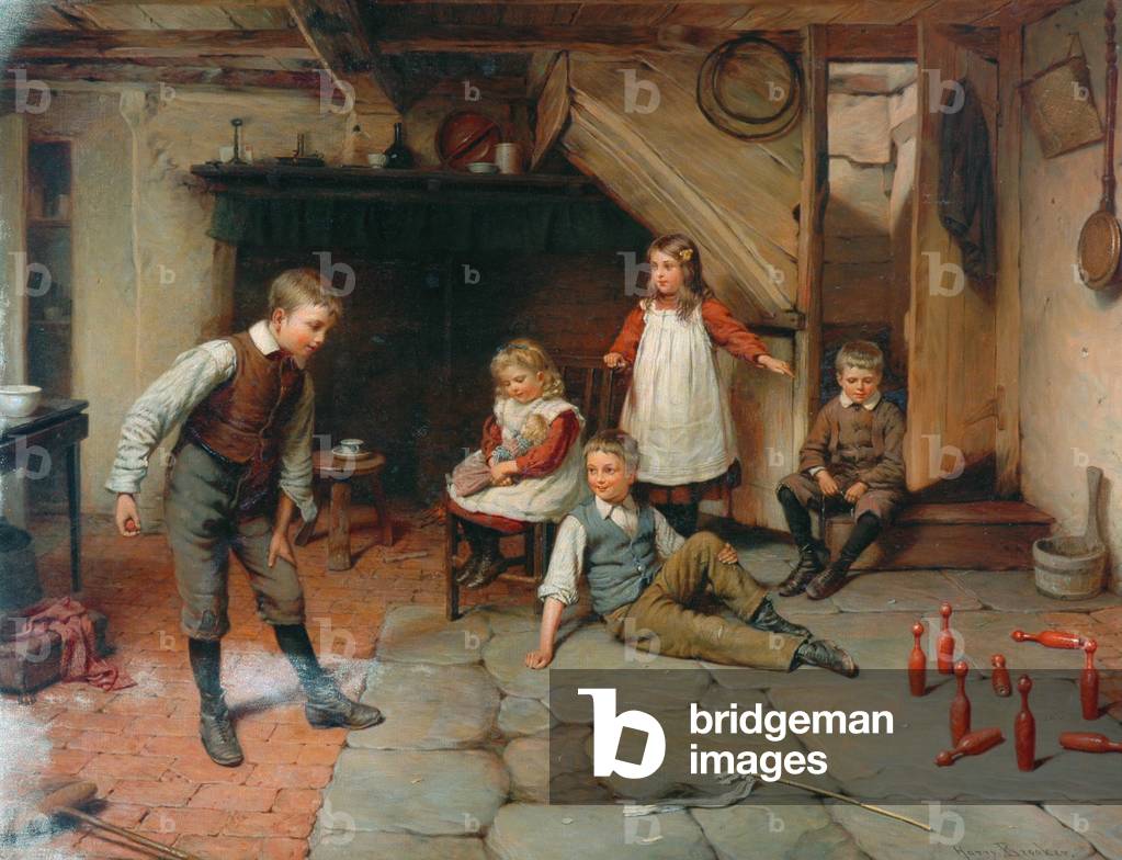 Skittles, 1905 (olio su tela)