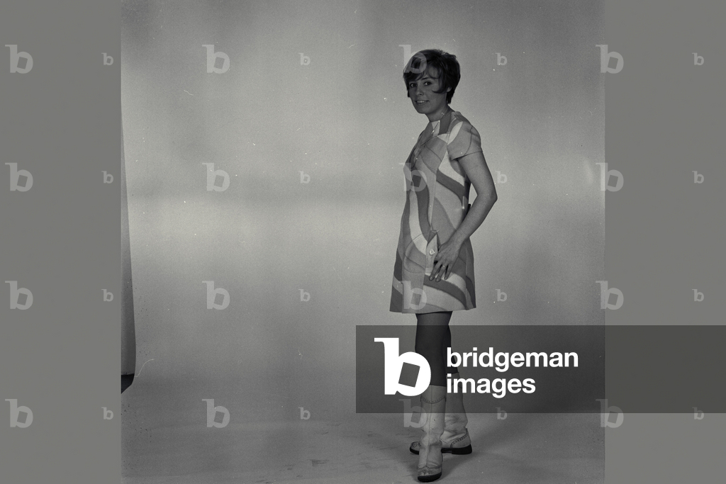 Bild von Fotografie "Georgette Lemaire" 1969 von Claude Delorme