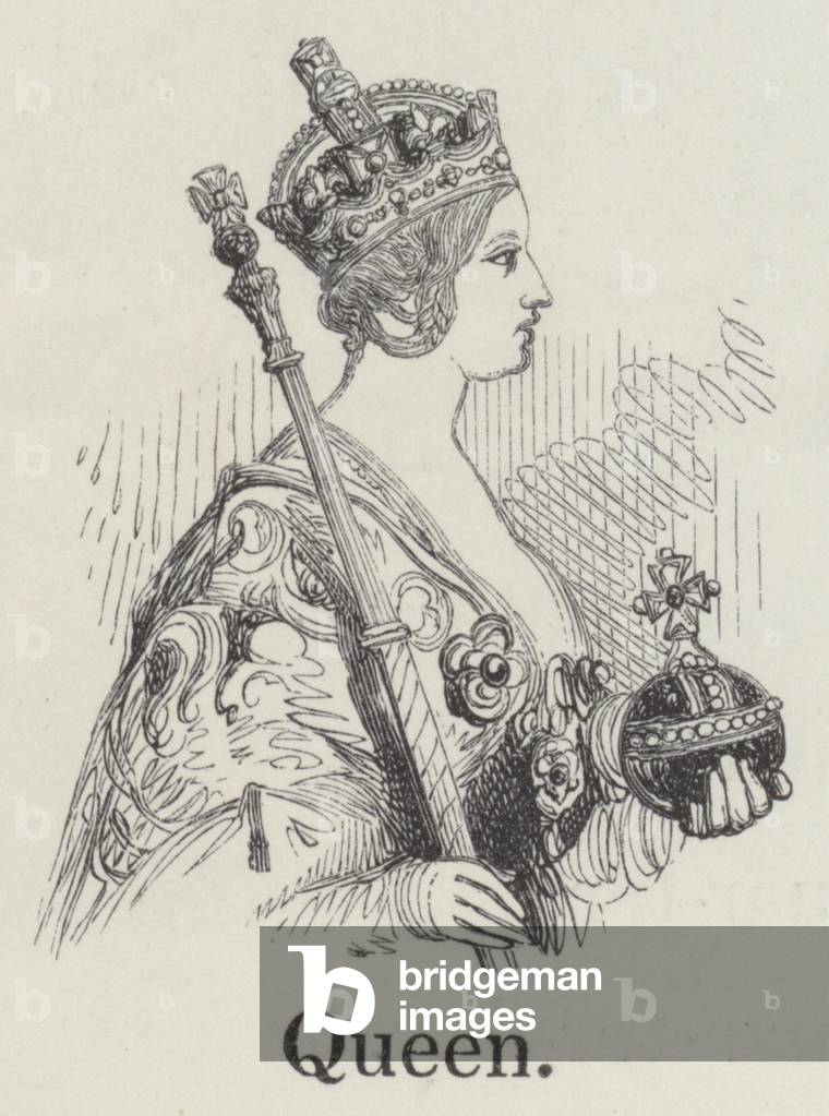 "Regina (incisione)" di English School