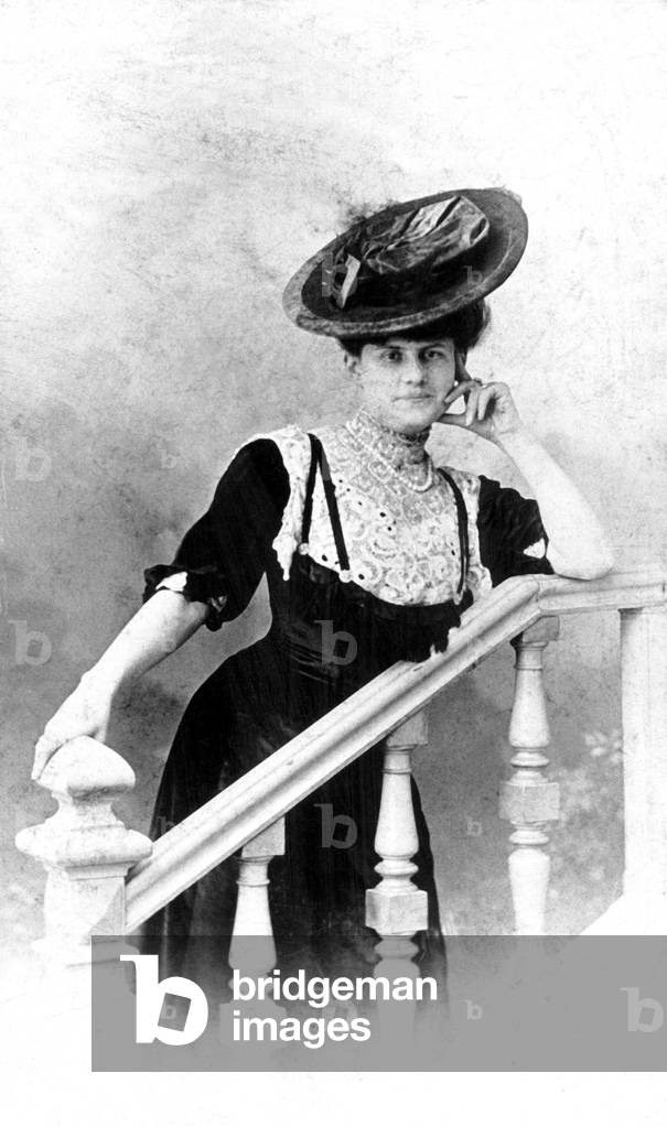 Image of Eugenie Hardon wife of Philippe Petain in 1920