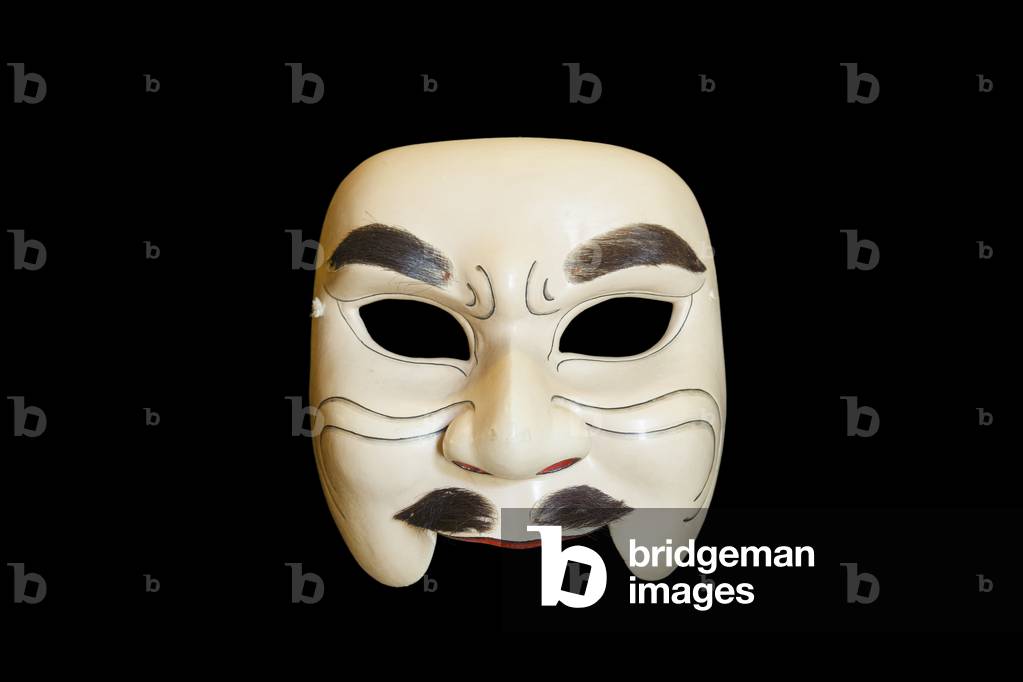 "Maschera che rappresenta Penasar Cerikan o Wijil" di Indonesian School