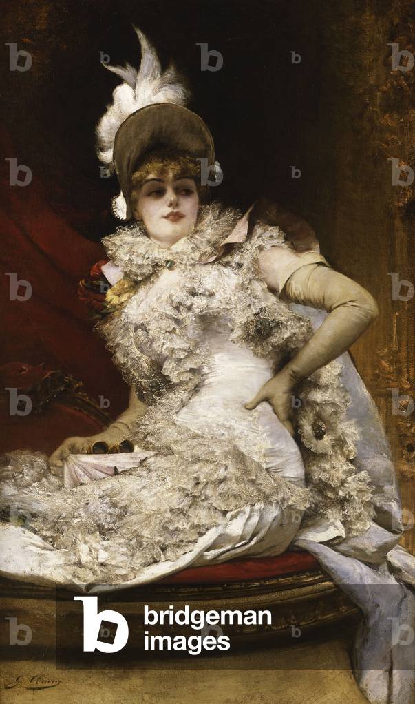 La Loge; A la Loge, (olio su tela)