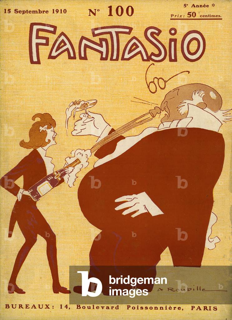 Champagne, 1910 (Gravur)