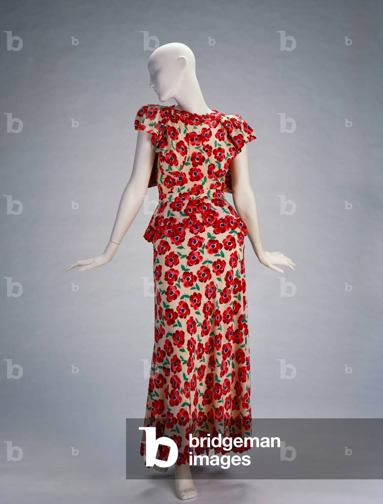 Bild von Textil & Mode "Kleid und Gürtel" 1930 von Ann Lowe