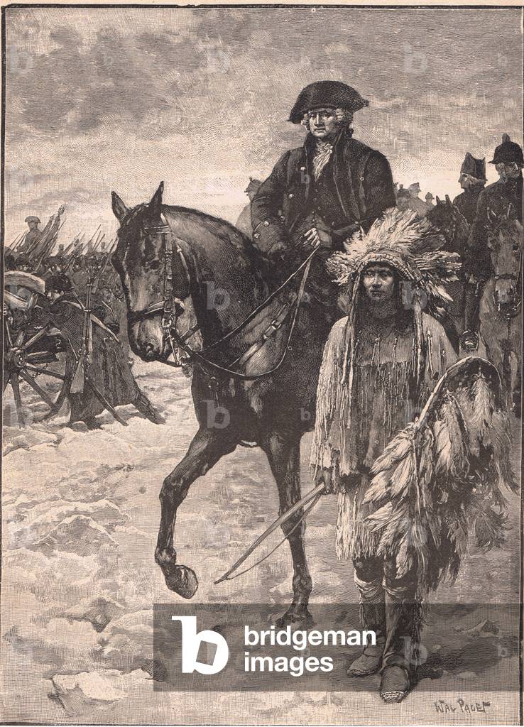 Immagine di Stampa "Washington attraversando il Delaware AD 1777" di Walter Paget