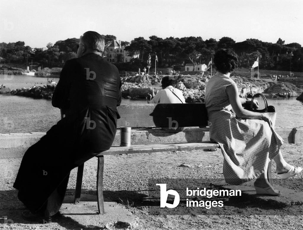 Cap d'Antibes par Pierre Ferrari, b/w