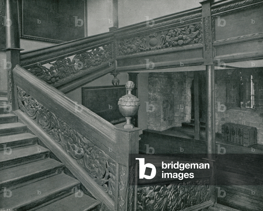 Bild von Fotografie "Treppe" 1901 von English Photographer