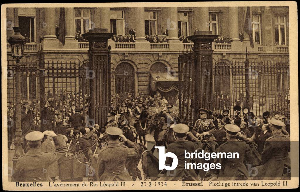 Bild von Druck "Brüssel", b/w