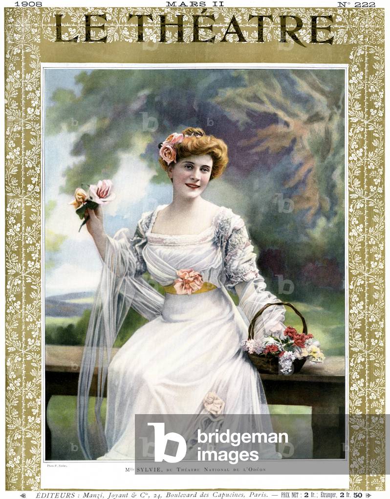 Mademoiselle Sylvie, 1908 (stampa)