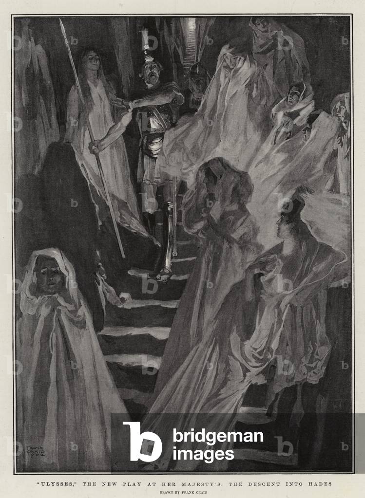 Immagine di Stampa "«Ulisse»" di Frank Craig, b/w