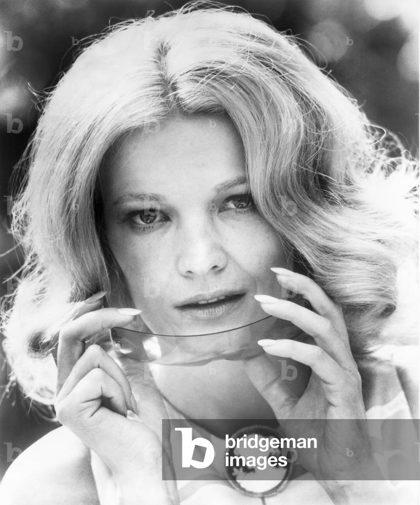 Gena Rowlands, Ritratto pubblicitario Head and Shoulders per il film, «Minnie and Moskowitz», Universal Pictur