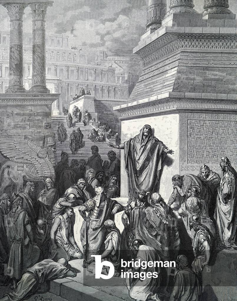 Una scena tratta dal Libro di Giona.