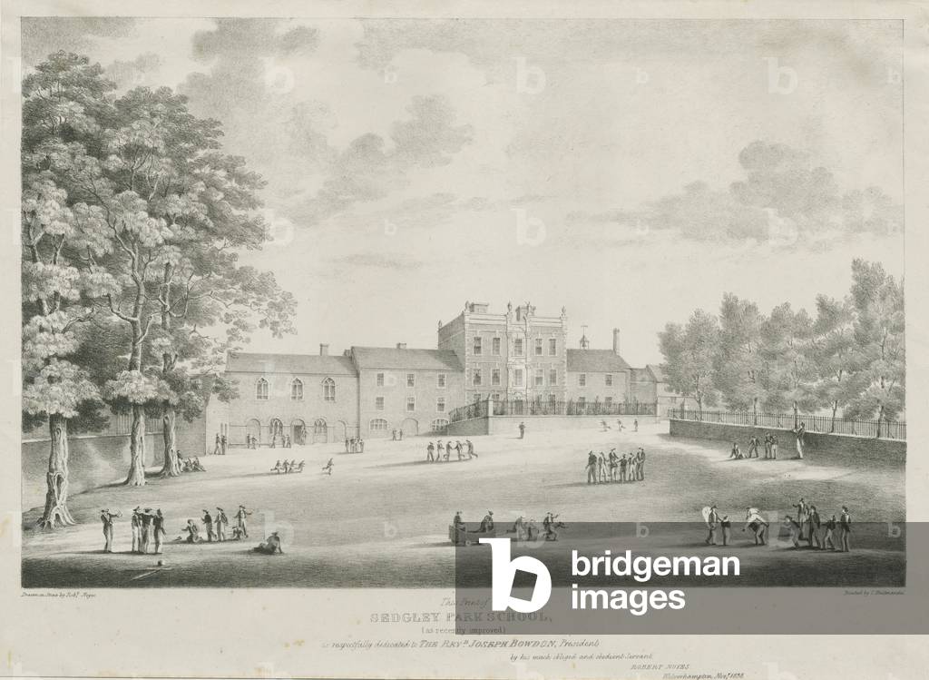 "Sedgley Park School: incisione" di Robert Noyes