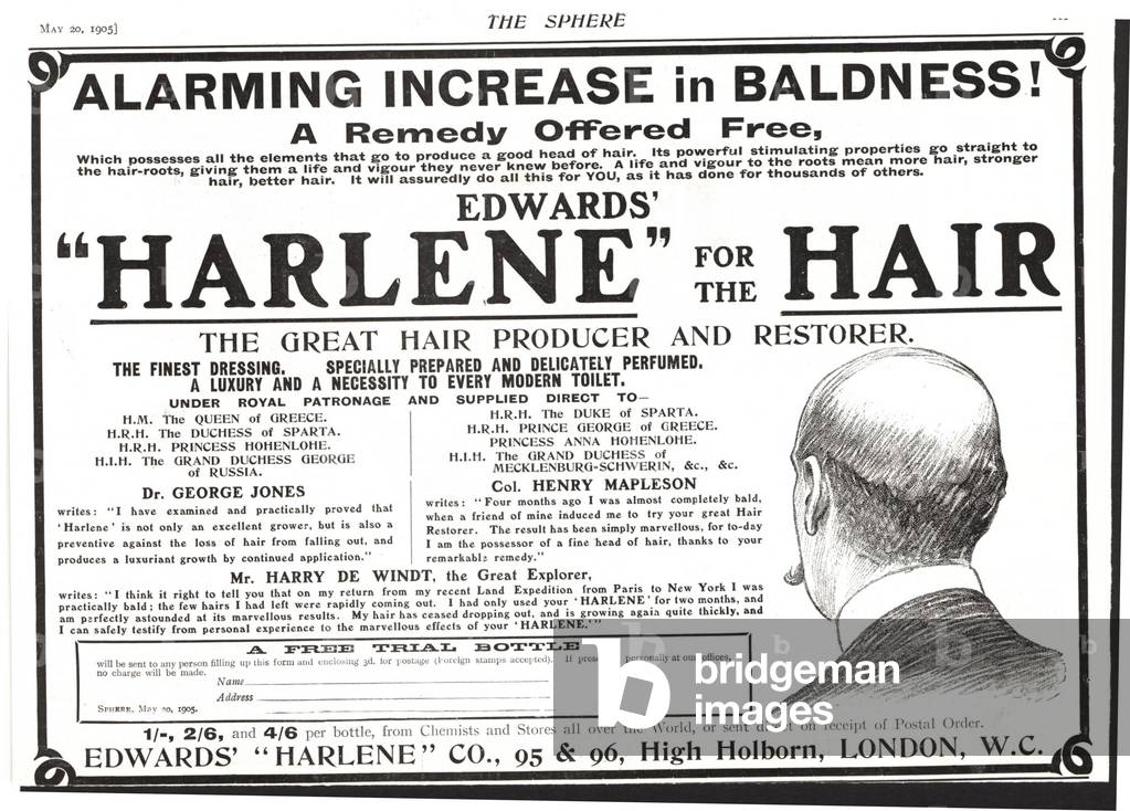 "Harlene" 1900