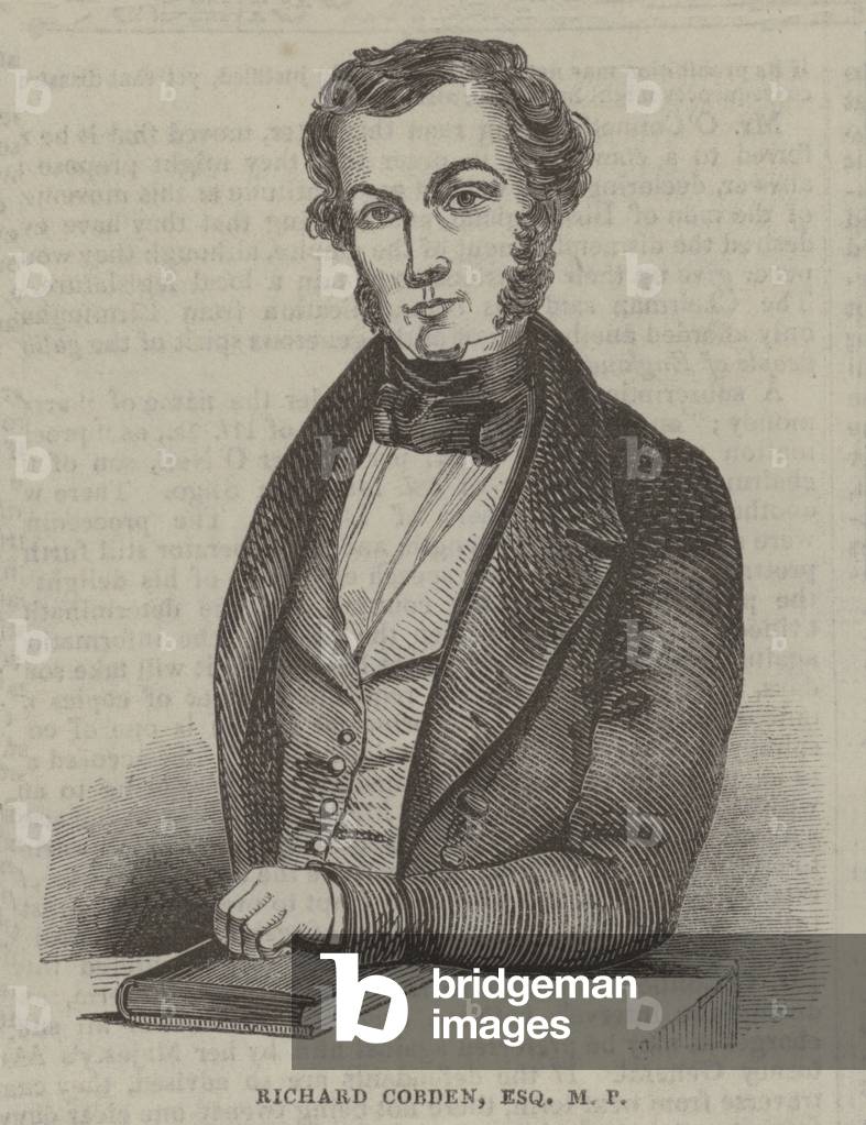 Richard Cobden, Esquire, MP (incisione)