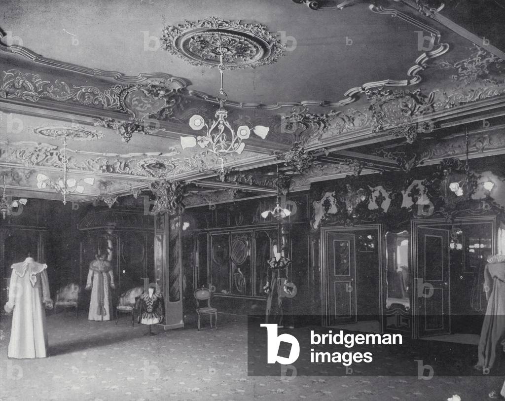 Bild von Druck "Mantle Salon" von English School