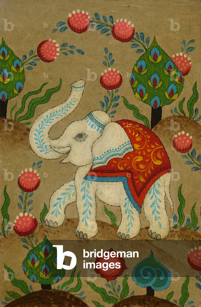 Image of Drawing depicting Puja Elephant 2024 by Mark Briscoe