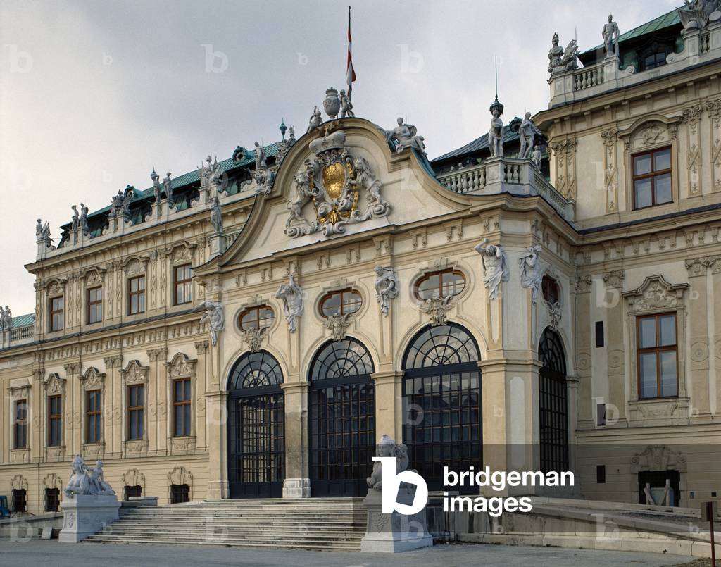 Österreich. Wien. Belvedere. Oberes Belvedere. 1717-1723. Von Hildebrandt (1668-1745).