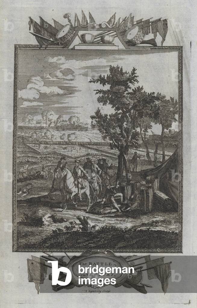 "La battaglia di Newbury (incisione)" di English School