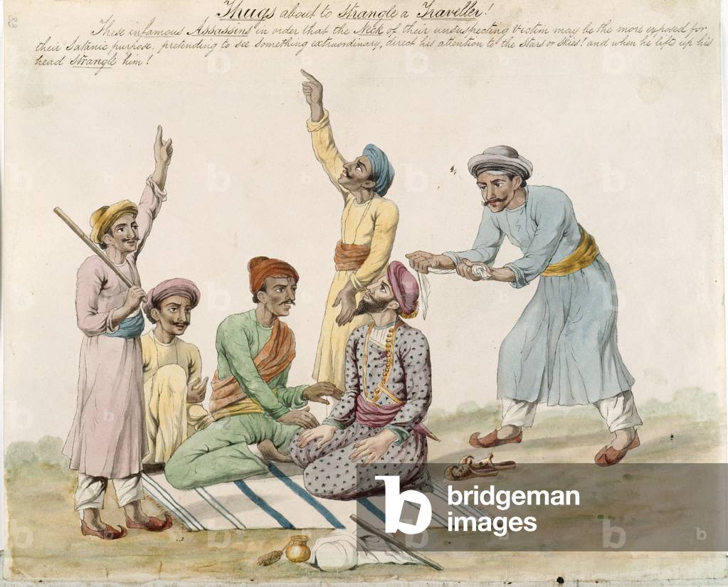 I teppisti distraggono la loro vittima