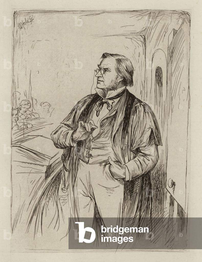 Simon Somerville Laurie, professore di teoria, storia e pratica dell'educazione (incisione)