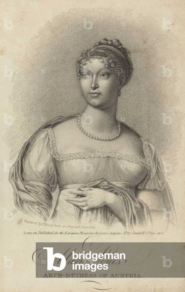 Maria-Louisa by English Artist, b/w