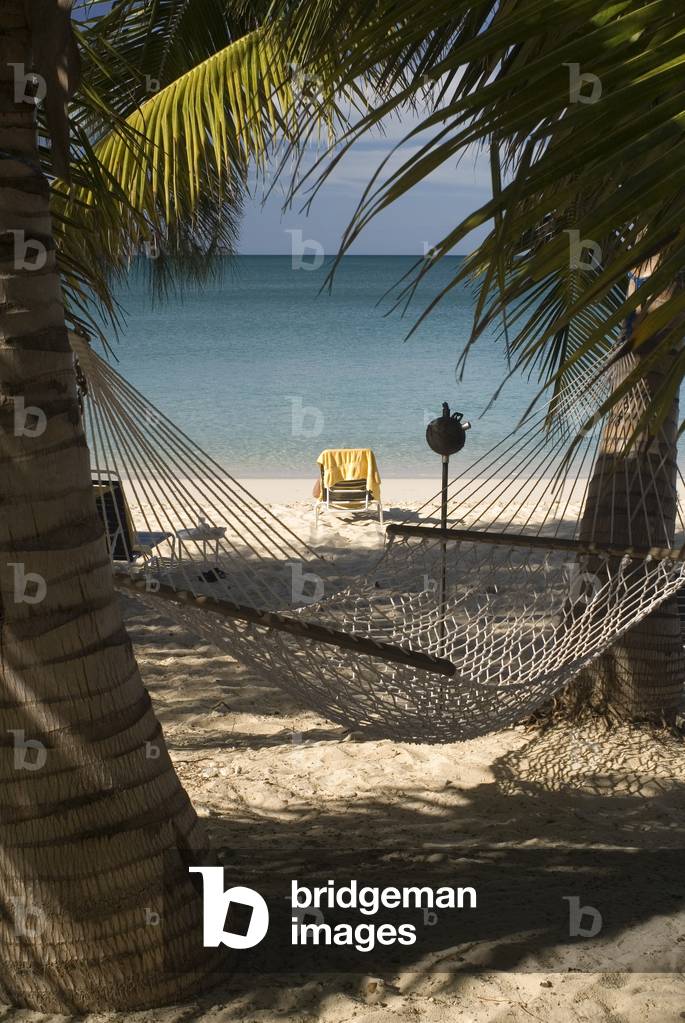"Hängematten am Strand. Katzeninsel" 2019 von Sergi Reboredo