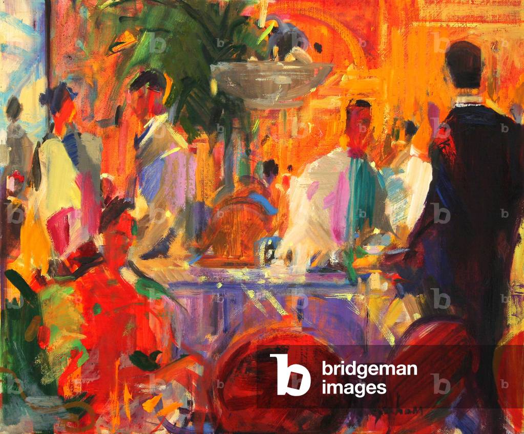 Le Bristol, Paris (Öl auf Leinwand)