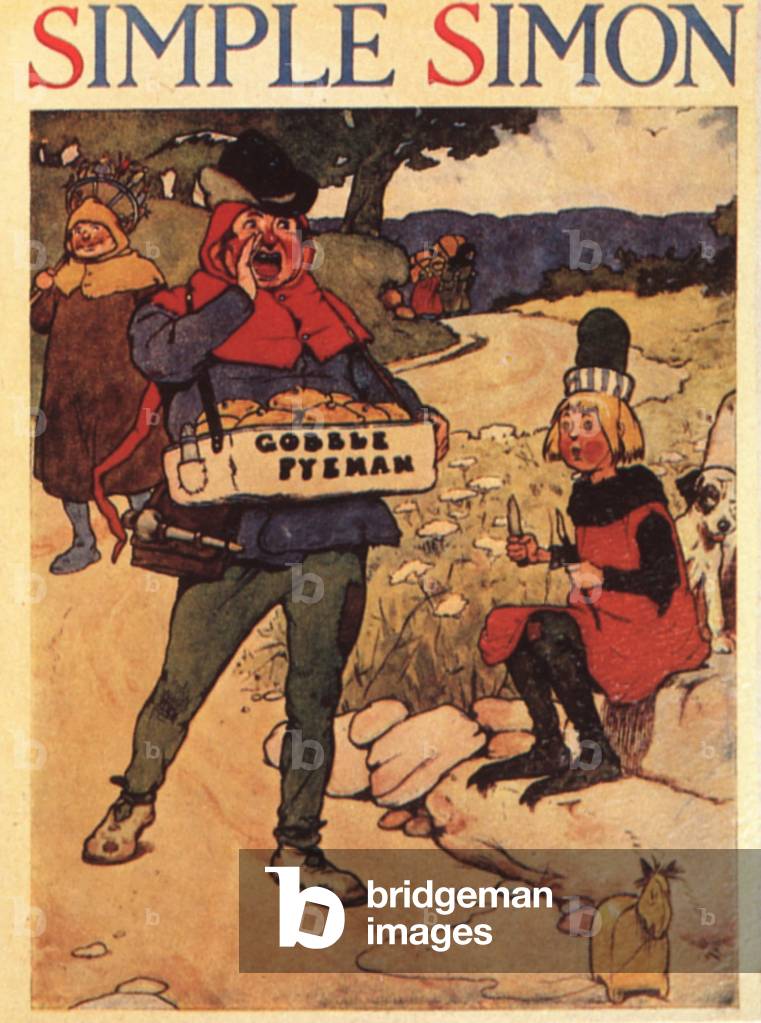 Semplici torte in filastrocche Simon 1840 e Pre UK, anni 1840