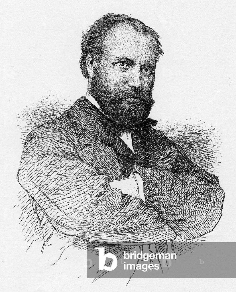 "Charles François Gounod -", b/w