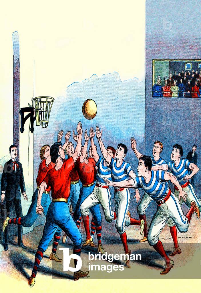 Victorian Basketball, 1900 (stampa)