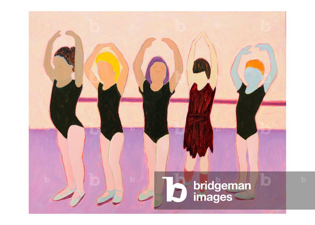 Corp de ballet, 2011 (oil on canvas)
