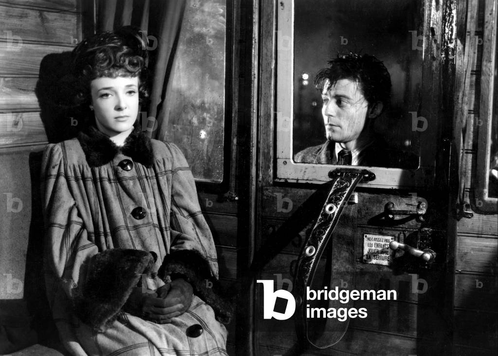 Bild von Filmstill "Micheline Presle und Gerard Philipe", b/w