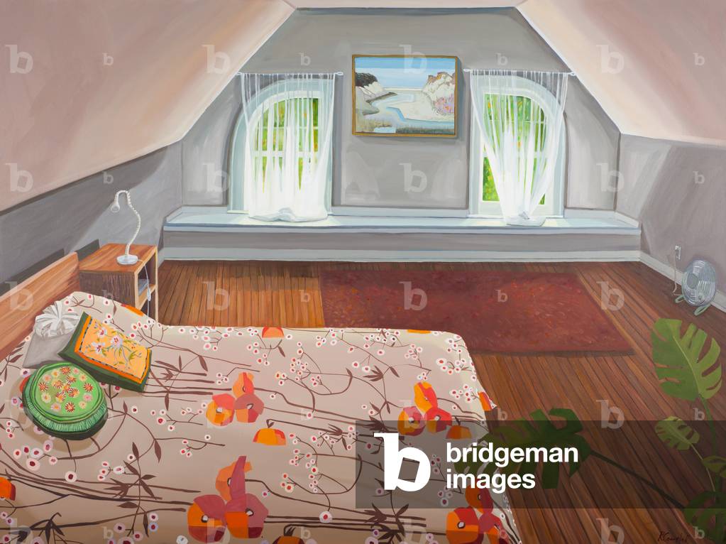 Li ami così se ne andranno, 2015 (olio su tela)