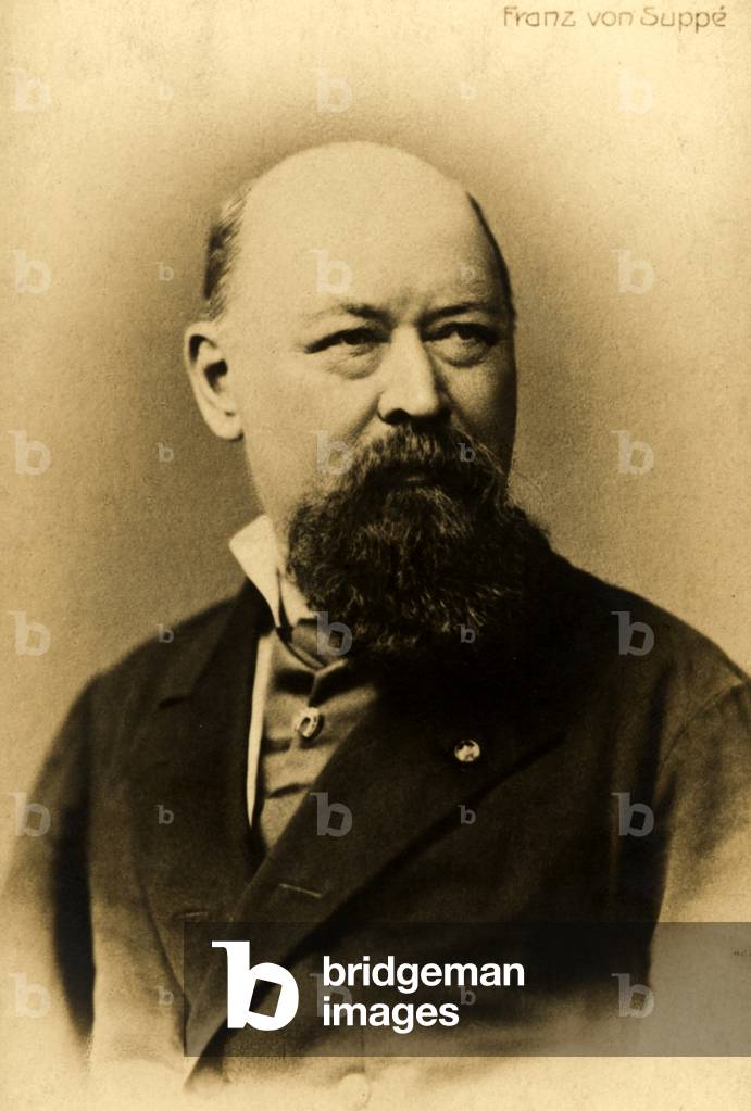 "Franz von Suppe Austriaco", b/w