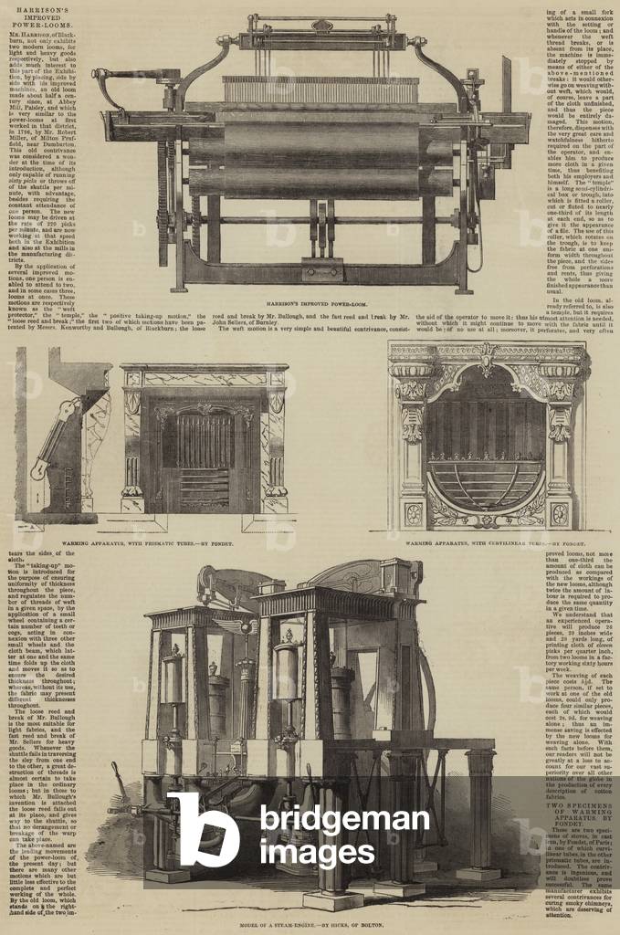 "Grande Mostra del 1851 (incisione)" di English School, b/w