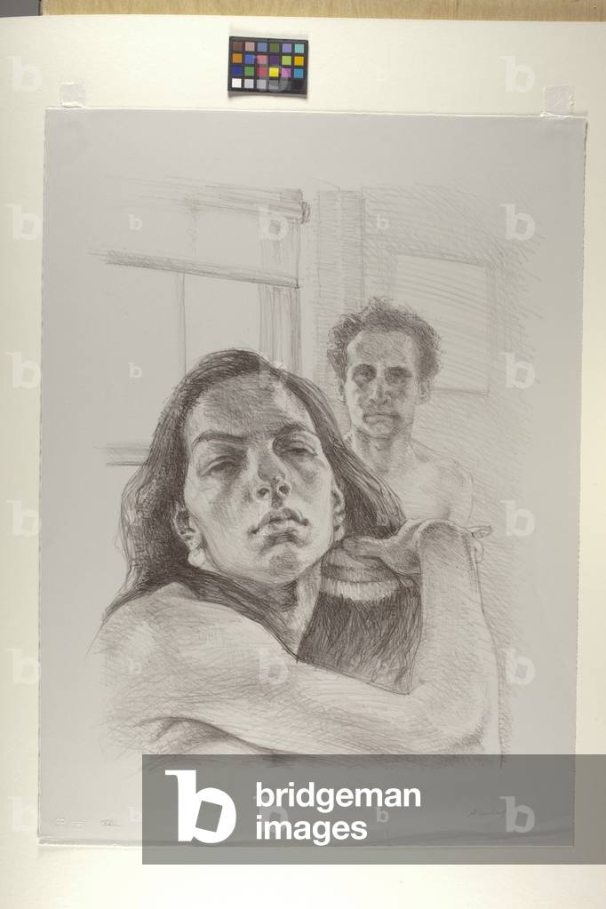 Numéro 3 de l'espace : Dans notre salle (lithographie)