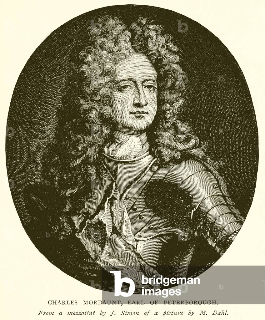 "Charles Mordaunt" von English School, b/w