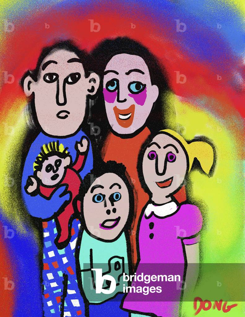 Familie, 2006 (Computergrafik)