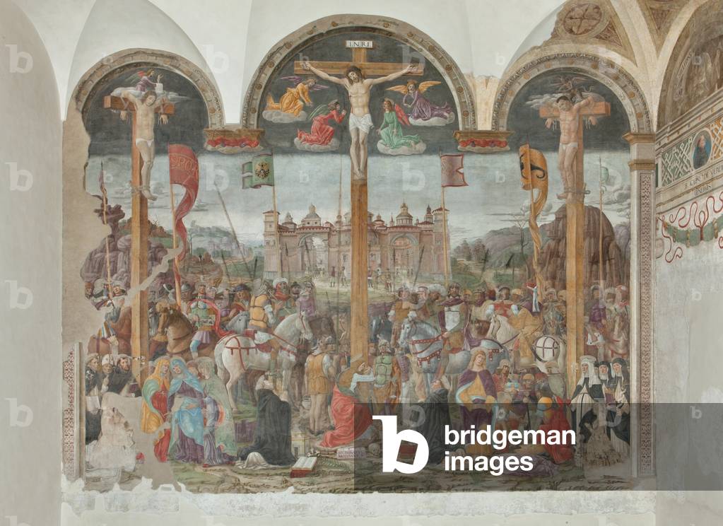 Image de Fresque représentant Milan 1495 par Giovanni Donato Montorfano