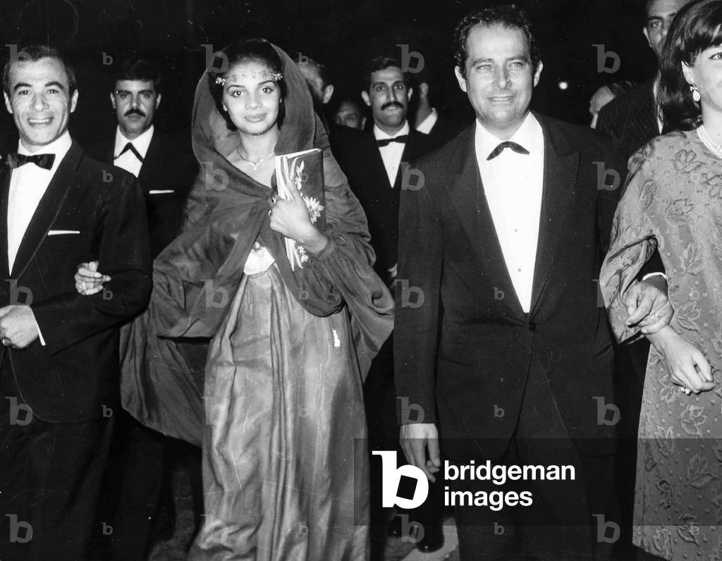 Gillo Pontecorvo, Picci Pontecorvo, Saadi Yacef, 1966 (foto)