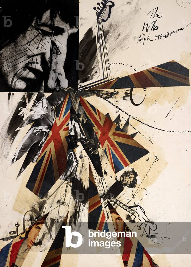 Image of Music, The Who (drawing) by Steadman, Ralph (b.1936)