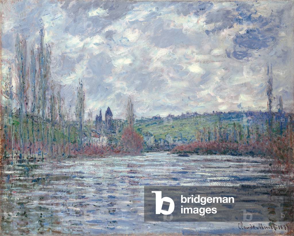 Immagine di Dipinto "la senna in inondazione a Vetheuil" 1881 di Claude Monet