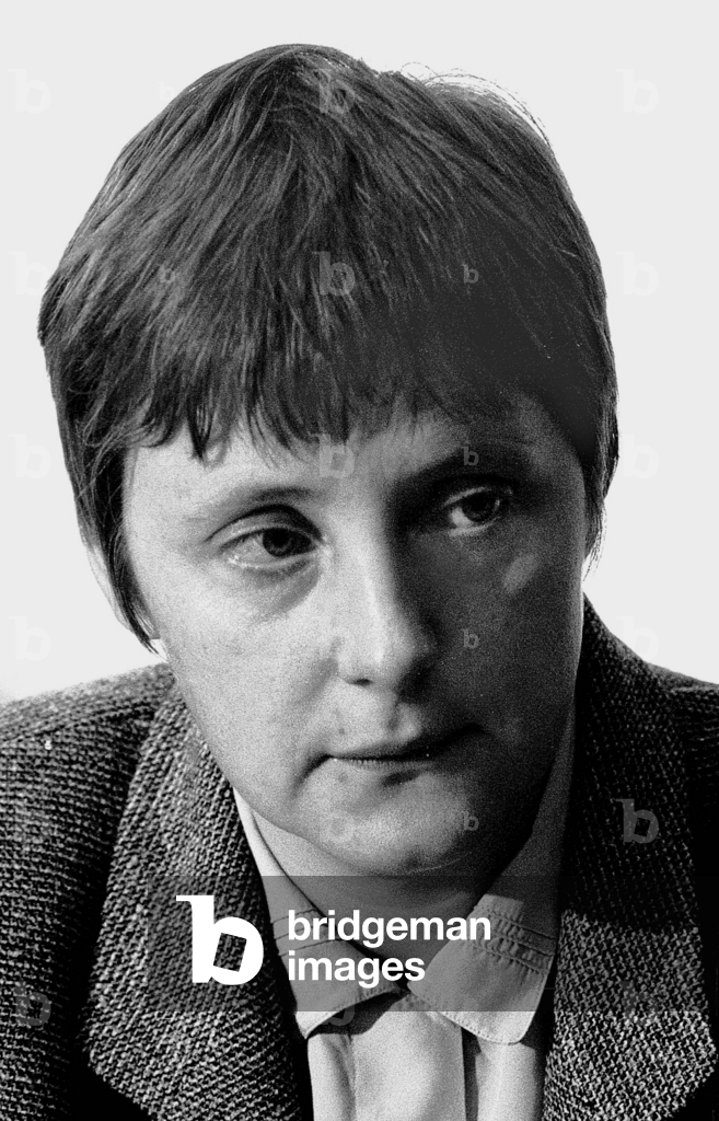 Bild von Fotografie "Angela Merkel" 1992 von Paul Glaser